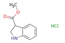 eMolecules​&nbsp;1187928-23-9 | 2,3-Dihydro-1H-indole-3-carboxylic acid methyl ester hydrochloride | J & W PharmLab, LLC | MFCD09878907 | 213.660 | C10H12ClNO2 | 96.000 | Cl.COC(=O)C1CNc2ccccc12 | 5g | 249980728