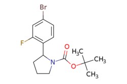 eMolecules​ 1-Boc-2-(4-bromo-2-fluoro-phenyl)-pyrrolidine | 1260877-27-7