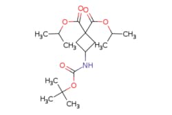 eMolecules​ diisopropyl 3-(tert-butoxycarbonylamino)cyclobutane-1,1-dicarboxylate