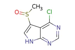 eMolecules​ 4-chloro-5-methanesulfinyl-7H-pyrrolo[2,3-d]pyrimidine | 1389264-16-7