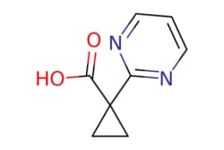 eMolecules​ 1-pyrimidin-2-ylcyclopropanecarboxylic acid | 1427022-89-6