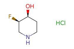 eMolecules​ (3R,4S)-3-fluoropiperidin-4-ol hydrochloride | 1523530-55-3