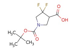 eMolecules​ 1-[(tert-butoxy)carbonyl]-4,4-difluoropyrrolidine-3-carboxylic