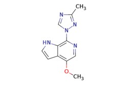 eMolecules​ 1-{4-methoxy-1H-pyrrolo[2,3-c]pyridin-7-yl}-3-methyl-1H-1,2,4-triazole