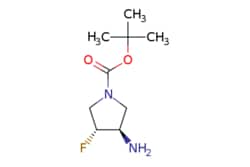eMolecules​ tert-butyl (3R,4R)-3-amino-4-fluoropyrrolidine-1-carboxylate