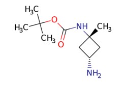 eMolecules​ tert-butyl cis-N-(3-amino-1-methyl-cyclobutyl)carbamate | 1408076-04-9