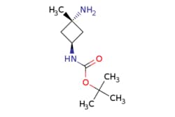 eMolecules​ tert-butyl trans-N-(3-amino-3-methyl-cyclobutyl)carbamate |