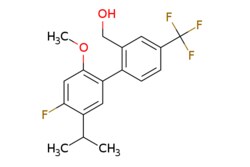eMolecules​ 875548-97-3 | {2-[4-fluoro-2-methoxy-5-(propan-2-yl)phenyl]-5-(trifluoromethyl)phenyl}methanol