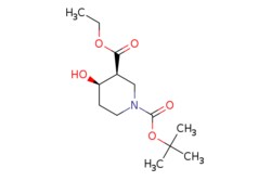 eMolecules​ O1-tert-butyl O3-ethyl (3S,4R)-4-hydroxypiperidine-1,3-dicarboxylate