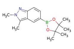 eMolecules​ 1310405-33-4 | 2,3-dimethyl-5-(tetramethyl-1,3,2-dioxaborolan-2-yl)-2H-indazole