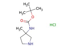 eMolecules​ tert-butyl N-(3-methylpyrrolidin-3-yl)carbamate hydrochloride