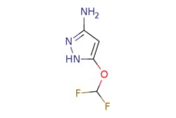 eMolecules​ 5-(difluoromethoxy)-1H-pyrazol-3-amine | 1160822-72-9 | MFCD24848799