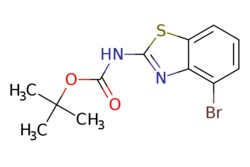 eMolecules​ tert-butyl N-(4-bromo-1,3-benzothiazol-2-yl)carbamate | 1823565-33-8
