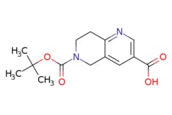 eMolecules​ 6-[(tert-butoxy)carbonyl]-5,6,7,8-tetrahydro-1,6-naphthyridine-3-carboxylic