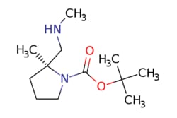 eMolecules​ tert-butyl (2S)-2-methyl-2-[(methylamino)methyl]pyrrolidine-1-carboxylate