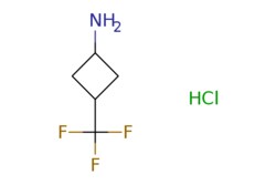 eMolecules​&nbsp;3-(trifluoromethyl)cyclobutan-1-amine hydrochloride | 1803601-06-0 | MFCD28714563 | 1g