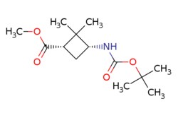 eMolecules​ methyl (1S,3R)-3-(tert-butoxycarbonylamino)-2,2-dimethyl-cyclobutanecarboxylate