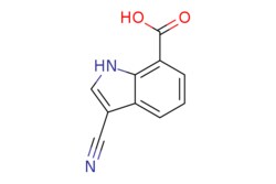 eMolecules​ 443144-25-0 | 3-cyano-1H-indole-7-carboxylic acid | MFCD20645853