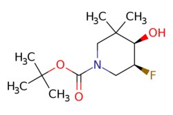 eMolecules​ cis-3-fluoro-4-hydroxy-5,5-dimethylpiperidine-1-carboxylic