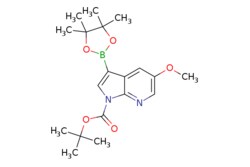 eMolecules​ tert-butyl 5-methoxy-3-(4,4,5,5-tetramethyl-1,3,2-dioxaborolan-2-yl)-1h-pyrrolo[2,3-b]pyridine-1-carboxylate