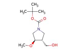 eMolecules​ tert-butyl trans-3-(hydroxymethyl)-4-methoxy-pyrrolidine-1-carboxylate