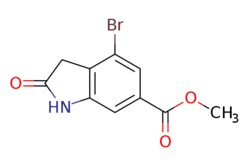 eMolecules​ 1638768-53-2 | methyl 4-bromo-2-oxo-2,3-dihydro-1H-indole-6-carboxylate
