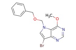 eMolecules​ 5-[(benzyloxy)methyl]-7-bromo-4-methoxy-5H-pyrrolo[3,2-d]pyrimidine