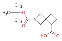 eMolecules​ 1250999-54-2 | 2-[(tert-butoxy)carbonyl]-2-azaspiro[3.3]heptane-5-carboxylic
