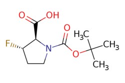 eMolecules​&nbsp;(2R,3S)-1-[(tert-butoxy)carbonyl]-3-fluoropyrrolidine-2-carboxylic acid | 330945-23-8 | MFCD22683407 | 1g