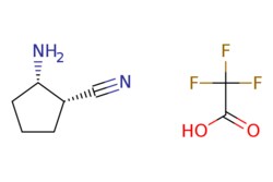eMolecules​ cis-2-aminocyclopentanecarbonitrile;2,2,2-trifluoroacetic acid