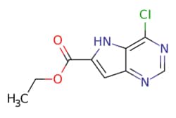 eMolecules​ ethyl 4-chloro-5H-pyrrolo[3,2-d]pyrimidine-6-carboxylate |