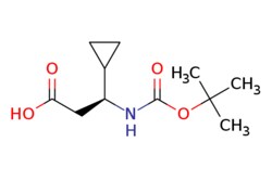 eMolecules​ (3S)-3-(tert-butoxycarbonylamino)-3-cyclopropyl-propanoic acid