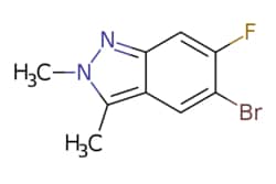 eMolecules​ 1638760-00-5 | 5-bromo-6-fluoro-2,3-dimethyl-2H-indazole |