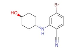 eMolecules​ 4-bromo-2-[(trans-4-hydroxycyclohexyl)amino]benzonitrile |