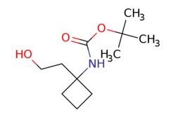 eMolecules​ tert-butyl N-[1-(2-hydroxyethyl)cyclobutyl]carbamate | 1028266-97-8