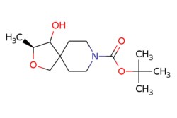 eMolecules​ tert-butyl (3S)-4-hydroxy-3-methyl-2-oxa-8-azaspiro[4.5]decane-8-carboxylate