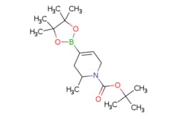 eMolecules​ tert-butyl 2-methyl-4-(tetramethyl-1,3,2-dioxaborolan-2-yl)-1,2,3,6-tetrahydropyridine-1-carboxylate