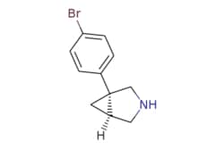 eMolecules​&nbsp;(1R,5S)-1-(4-bromophenyl)-3-azabicyclo[3.1.0]hexane | 956037-89-1 | MFCD30729985 | 1g