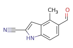 eMolecules​ 1857296-22-0 | 5-formyl-4-methyl-1H-indole-2-carbonitrile |