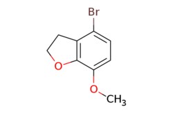 eMolecules​ 1780291-55-5 | 4-bromo-7-methoxy-2,3-dihydro-1-benzofuran |