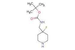 eMolecules​ tert-butyl N-[(4-fluoropiperidin-4-yl)methyl]carbamate | 871022-62-7