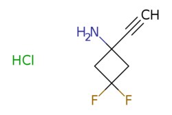 eMolecules​ 2228882-50-4 | 1-ethynyl-3,3-difluoro-cyclobutanamine;hydrochloride