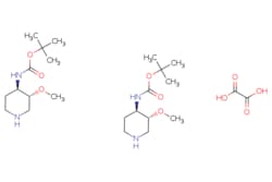 eMolecules​ tert-butyl N-[(3R,4R)-3-methoxypiperidin-4-yl]carbamate hemioxalate
