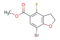 eMolecules​ methyl 7-bromo-4-fluoro-2,3-dihydrobenzofuran-5-carboxylate