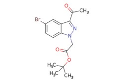 eMolecules​ 2086183-72-2 | tert-butyl 2-(3-acetyl-5-bromo-indazol-1-yl)acetate