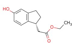 eMolecules​ ethyl 2-[(1R)-5-hydroxy-2,3-dihydro-1H-inden-1-yl]acetate |
