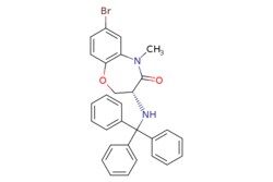 eMolecules​ 2387568-22-9 | (3R)-7-bromo-5-methyl-3-(tritylamino)-2,3-dihydro-1,5-benzoxazepin-4-one