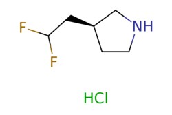 eMolecules​ 2708342-85-0 | (S)-3-(2,2-difluoroethyl)pyrrolidine hydrochloride