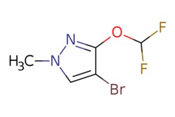 eMolecules​ 4-bromo-3-(difluoromethoxy)-1-methyl-pyrazole | | | 1g, Quantity: