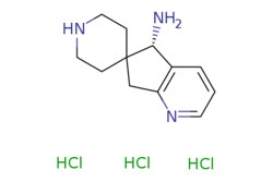 eMolecules​ 2413983-72-7 | (5S)-spiro[5,7-dihydrocyclopenta[b]pyridine-6,4'-piperidine]-5-amine;trihydrochloride